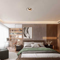Integral plaster luminaire with wave effect - 300 x 300 mm - GU10 5