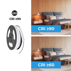 Neón LED flexible 24V DC - 10x18mm - 10 metros - Kit completo - 11W/m - IP67 - Curvatura lateral - Barcelona Led-