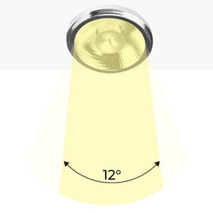 Bombilla LED AR111 12W regulable - 12º - Driver externo - 3000K - Barcelona Led-