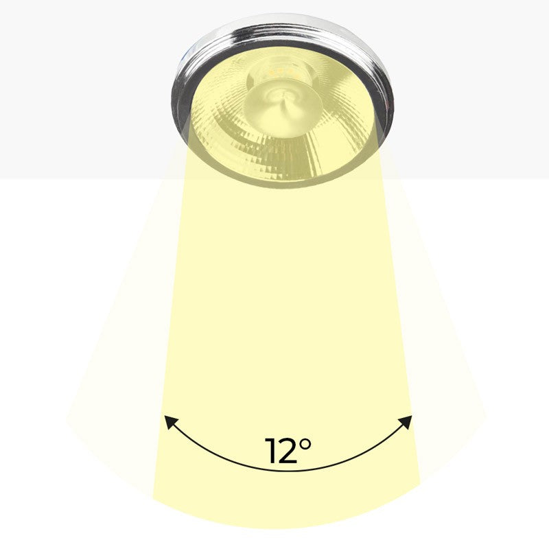 Bombilla LED AR111 12W regulable - 12º - Driver externo - 3000K (2)