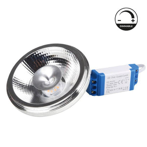 Bombilla LED AR111 12W regulable - 12º - Driver externo - 3000K (8)