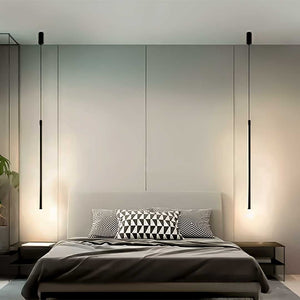 Lampara lineal colgante "ALTI" - 10W - Barcelona Led-Decoración