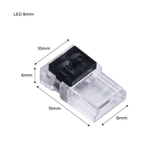 Conector rápido CLIP 2 pin - Tira a cable PCB 8mm IP20 máx. 24V (6)