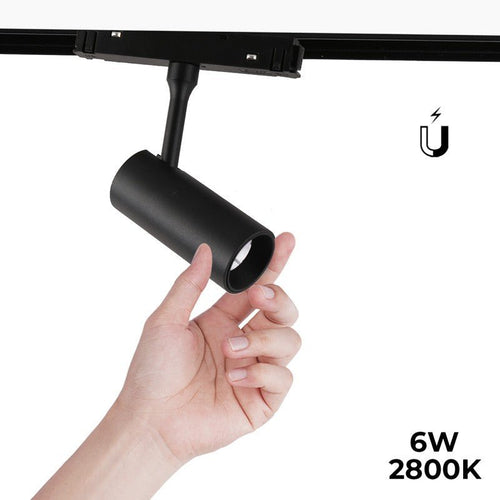 Magnetyczny reflektor szynowy LED 48V - 6W