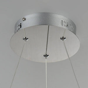 Lámpara colgante LED "SIRKLER" 28W efecto cuarzo - Barcelona Led-Decoración
