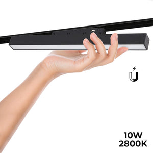 Luminaria lineal LED opal para carril magnético 48V - 10W