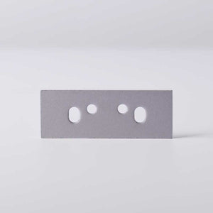 Tapas laterales para perfil de bañador arriba/abajo - Ref: BPERF18X49 - Barcelona Led-Accesorios