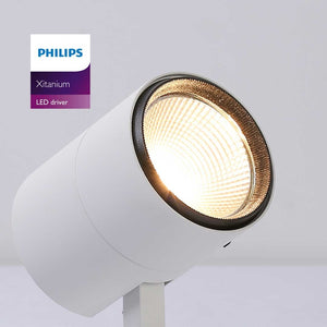 Foco LED para carril trifásico CCT 42W - CRI 95 - Driver Philips Xitanium integrado - Barcelona Led-