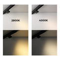 Linear LED swiveling luminaire for magnetic rail 48V - 6W - UGR16 3
