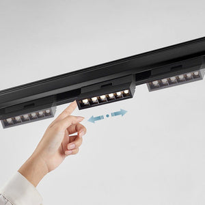 Luminaria lineal LED orientable para carril magnético 48V - 6W - UGR16 - Barcelona Led-