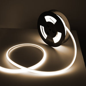 Neón LED flexible 24V DC - 12x12mm - 10 metros - Kit completo - 11W/m - IP67 - Curvatura vertical (18)