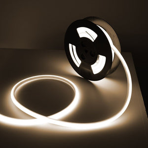 Neón LED flexible 24V DC - 12x12mm - 10 metros - Kit completo - 11W/m - IP67 - Curvatura vertical - Barcelona Led-