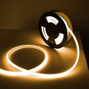 Neón LED flexible 24V DC - 12x12mm - 10 metros - Kit completo - 11W/m - IP67 - Curvatura vertical - Barcelona Led-