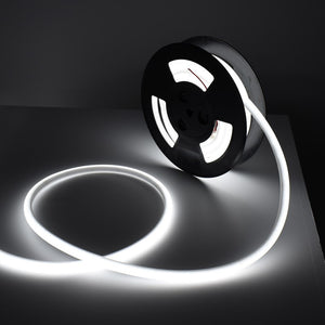 Neón LED flexible 24V DC - 12x12mm - 10 metros - Kit completo - 11W/m - IP67 - Curvatura vertical (24)