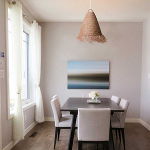 Lámpara colgante de fibras naturales "NAM" - Barcelona Led-Decoración