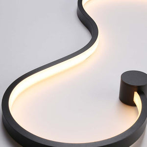 Aplique de pared moderno "WAVE" - 40W - 2800K (4)