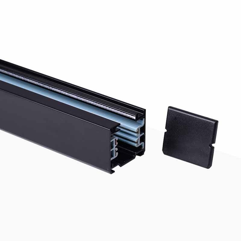 Carril trifásico para focos LED - barra 1 metro & Carril trifásico para focos LED - barra 1 metro