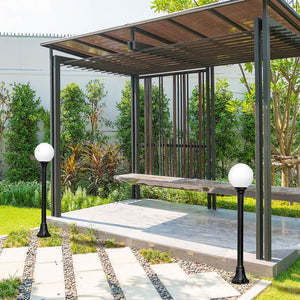 Farola exterior Fumagalli LED "GLOBO MIZAR/G250" 8.5W E27 - CCT - Barcelona Led-