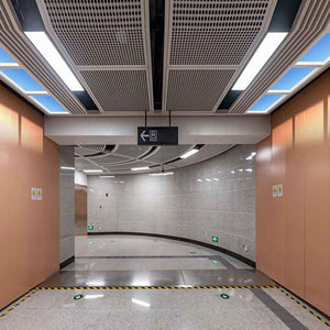 Panel LED "Blue Skylight" efecto cielo - Daylight - 95W - 120x30cm - Barcelona Led-