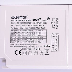 Panel LED WIFI SMART RGB / RGBW + CCT - 60x60 cm - 40W - IP40 - Barcelona Led-