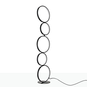 Lámpara de pie LED de aluminio "NATALIE" - 30W - Luz cálida (4)