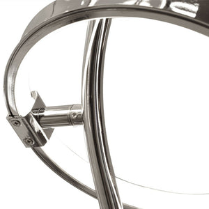 Lámpara de pie LED de aluminio "GARLAND HOLLYWOOD" - 15W - Luz cálida (4)