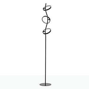 Lámpara de pie LED de aluminio "GARLAND HOLLYWOOD" - 15W - Luz cálida