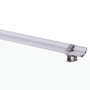 Perfil de aluminio basculante para bañador LED flexible - 1 metro - Barcelona Led-