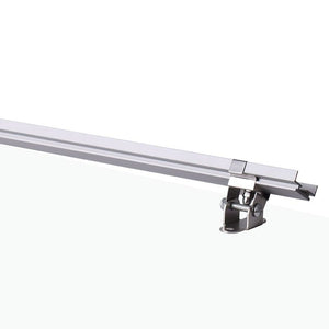 Perfil de aluminio basculante para bañador LED flexible - 1 metro - Barcelona Led-