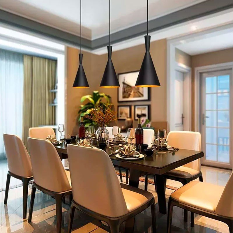 Lámpara colgante metal "Solvang" - Barcelona Led-Decoración
