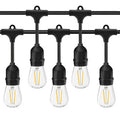 Outdoor series connectable garland - IP65 - 6.5 meters - 10 x E27 3