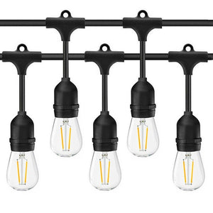Guirnalda exterior conectable en serie - IP65 - 6,5 metros - 10 x E27 - Barcelona Led-