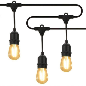 Guirnalda exterior conectable en serie - IP65 - 6,5 metros - 10 x E27 - Barcelona Led-
