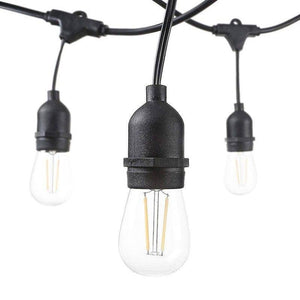 Guirnalda exterior conectable en serie - IP65 - 6,5 metros - 10 x E27 - Barcelona Led-