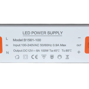 Fuente de alimentación ultra slim 12V - 100 W - IP20 (6)