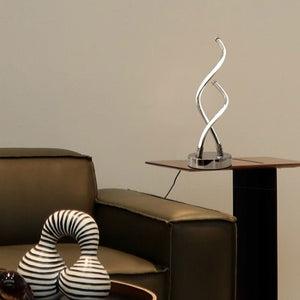 Lámpara de mesa LED "HELIX-T" 8W Regulable - Barcelona Led-Decoración