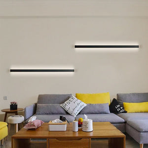 Aplique de pared lineal con LED integrado - 22W - 100cm - IP20 - Barcelona Led-Decoración