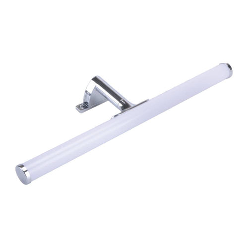 Tubular opal bathroom wall light - 3 types of fixation - 6W - 540Lm - IP44 - 40cm