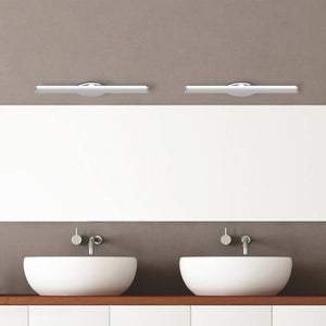Aplique de baño tubular opal - 3 tipos de fijación - 6W - 540Lm - IP44 - 40cm (7)