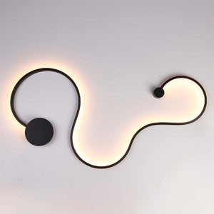 Aplique de pared moderno "WAVE" - 40W - 2800K