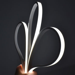 Neón LED flexible 24V DC - 5x11mm - 5 metros - Kit completo - 11W/m - 320ch/m - IP67 - Curvatura vertical (3)