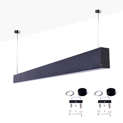 Carril magnético 48V + kit de suspensão - 2 metros