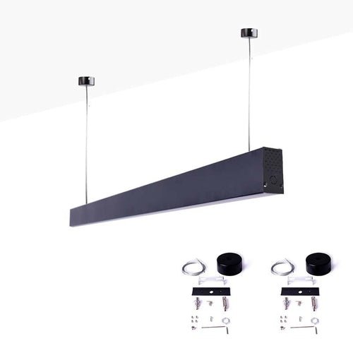 Carril magnético 48V + kit de suspensão - 1 metro