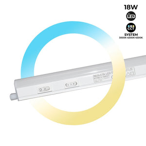 Regleta LED bajo mueble T5 - 150 cm - 18W opal - CCT