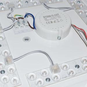 Plafón cuadrado de superficie LED BASIC CCT - 24W - IP20 (7)