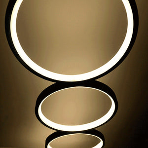 Lámpara de pie LED de aluminio "NATALIE" - 30W - Luz cálida (12)