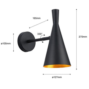 Aplique de pared interior orientable estilo nórdico - Barcelona Led-Decoración