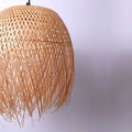 Rattan pendant lamp