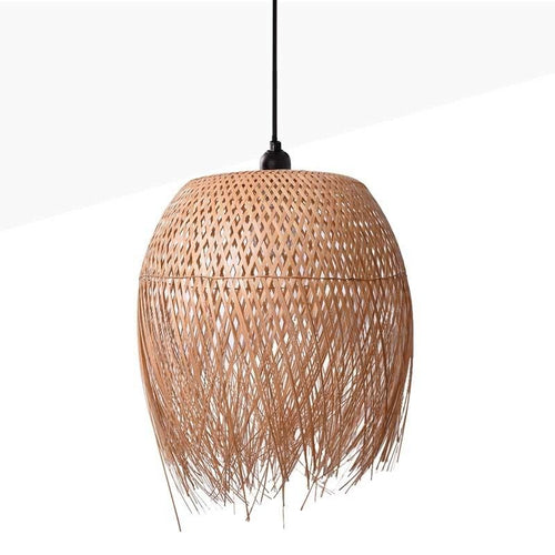 Rattan pendant lamp
