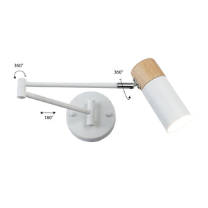 Aplique de pared nórdico extensible "LOGAN" - E27 G45 (8)